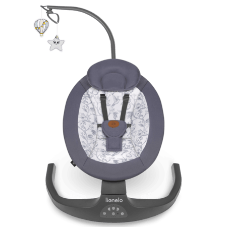 LIONELO šūpuļkrēsls RALF, Grey white, LO-RALF 