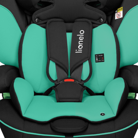 LIONELO autokrēsls LEVI I-SIZE, Green emerald,  76-150 cm., LO-LEVI I-SIZE 