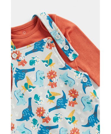 MOTHERCARE bodijs ar garām piedurknēm, kombinezons, FB457 650899