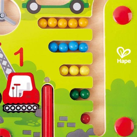 HAPE izglītojošā rotaļlieta Konstruktoru un ciparu labirints, E1713 E1713