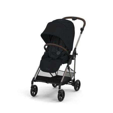CYBEX ratiņi MELIO, Magic black, 524000023  