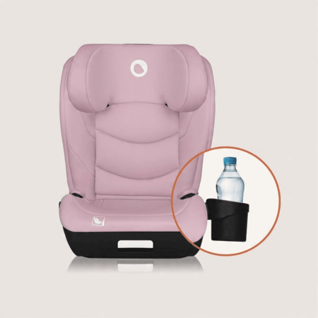 LIONELO autokrēsls NEAL I-SIZE, 100-150 cm., Pink lilac 