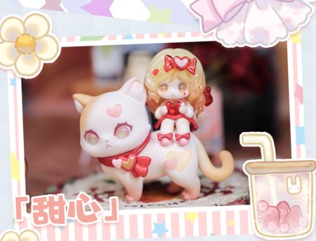 CAT MONI kolekcionējams tēls Along with You, sortiments., JG0104 