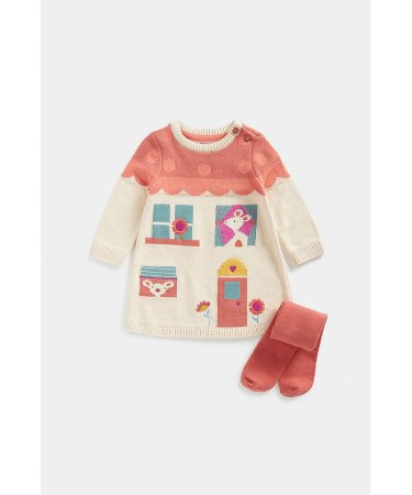MOTHERCARE kleita un zeķubikses, FD157  