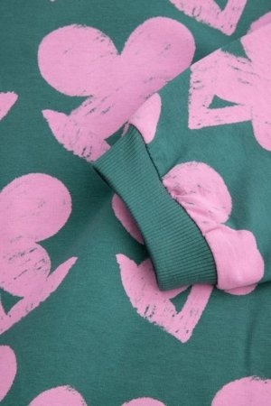 COCCODRILLO krekls ar īsām piedurknēm MAXITROPIC GIRL KIDS, zaļš, WC5144101MGK-011-122, 122 cm 