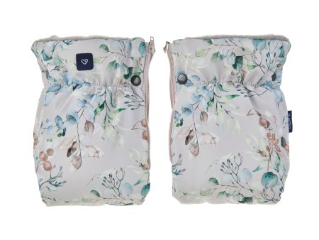 MILLI Divdaļīgas rokas uzmavas, plīša, sārts, 38x26 cm, 3-3-3-Z-M-102 