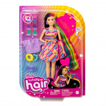 BARBIE Totally Hair lelle mazā Aziāte, HCM90 HCM90