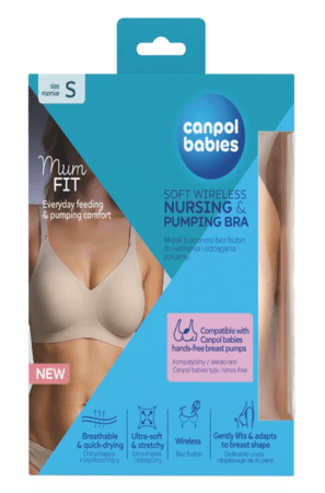 CANPOL BABIES Krūšturis, Nursing & Pumping MUM FIT, S izmērs, 78/013  