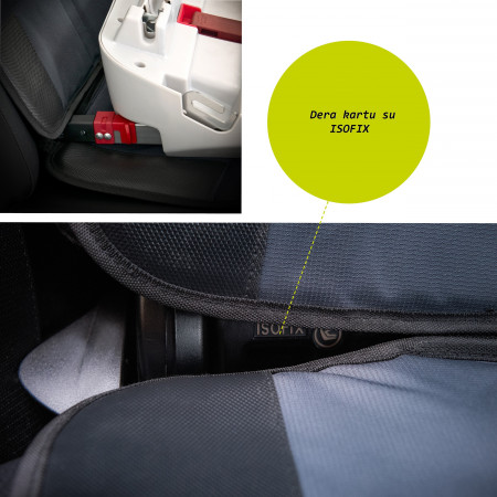 HAUCK pārklājs autosēdeklītim Sit on Me Deluxe Black 61802-8 618028