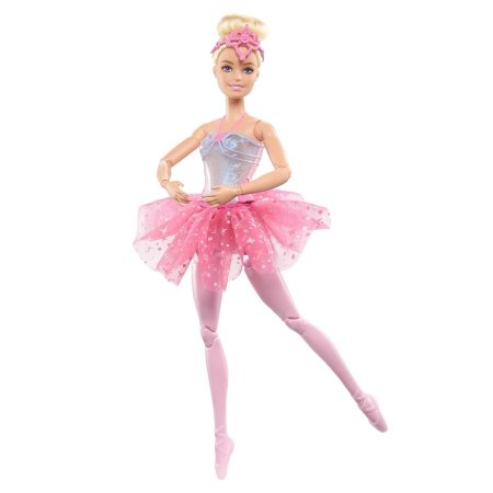 BARBIE Dreamtopia lelle - balerīna ar gaismiņām, HLC25 HLC25