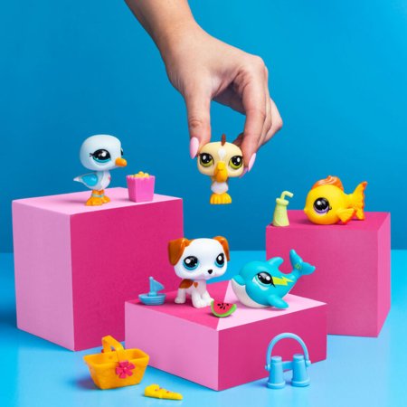LITTLEST PET SHOP figūriņu komplekts Beach Besties, 517 