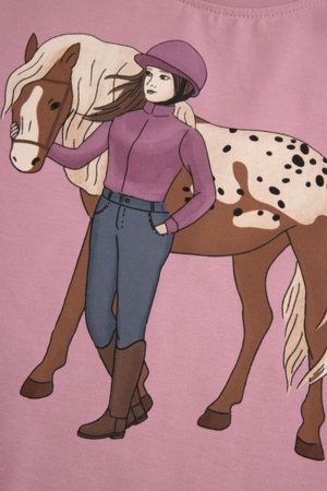 COCCODRILLO t-krekls EVERYDAY GIRL A, rozā, cm 