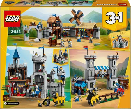 31168 LEGO® Creator Viduslaiku zirgu bruņinieku pils 