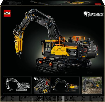 42215 LEGO® Technic Volvo EC500 Hybrid ekskavators 