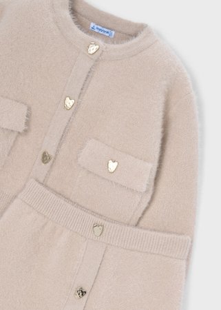MAYORAL jaka un svārki, beige, 4.036-24, 122  cm 