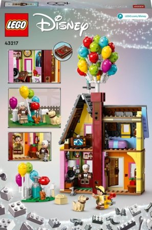 43217 LEGO® Disney™ Māja no filmas “Augšup” 