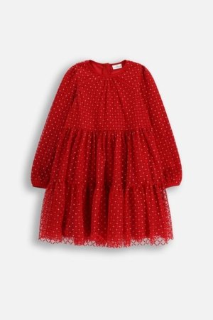 COCCODRILLO kleita, sarkana, ZC5128106EJG-009-146, 146 cm 