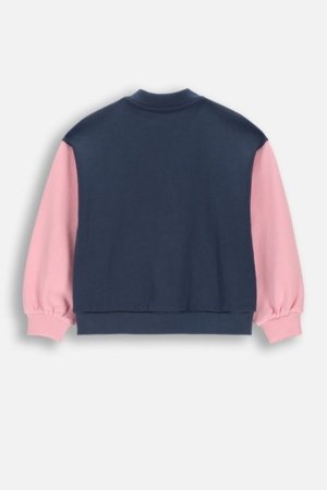 COCCODRILLO džemperis ar rāvējslēdzēju, tumši zils, WC6132201FGK-015-110 