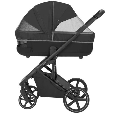 CARRELLO universāls ratiņi ALFA 2IN1, Rock black, CRL-6522 
