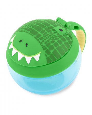 SKIP HOP uzkodu trauks ZOO, crocodile, 12m+, 222ml, 9M932610 9M932610