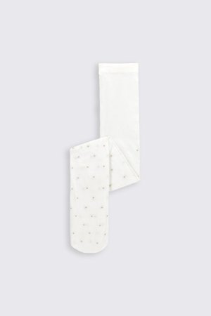 COCCODRILLO zeķubikses TIGHT MICROFIBRE COLORFUL, balts, ZC2380309TMC-001-128, 128cm 