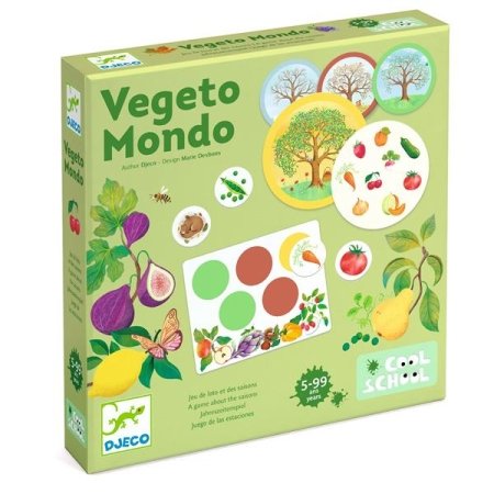 DJECO spēle Vegeto Mondo, DJ00809 