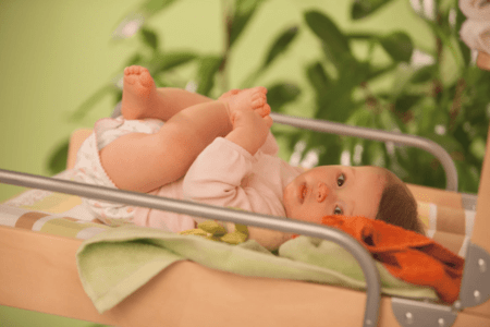 ROBA pie sienas stiprināms mainīšanas galds JUNGLE BABY, 26015V97 