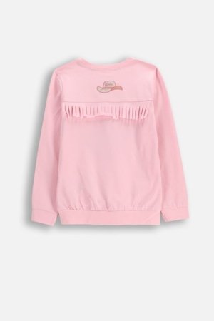COCCODRILLO t-krekls ar garām piedurknēm, rozā,  