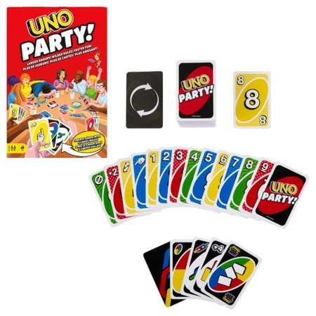 MATTEL GAMES UNO kārtis Party, HMY49 HMY49