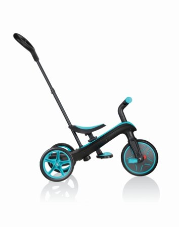 GLOBBER trīsritenis Trike Explorer 4in1, zils, 632-105 632-105