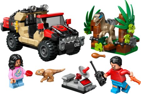 76972 LEGO® Jurassic World™ Plēsēja bēgšana pa bezceļiem 