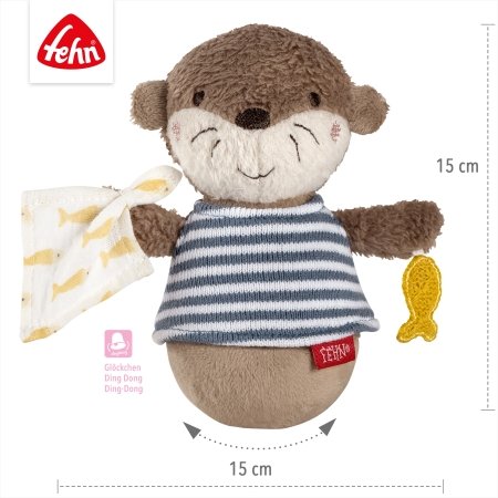 BABYFEHN Otter Theo mini roly poly otter, 47165 