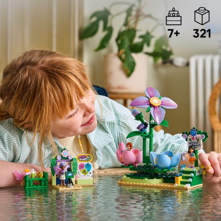 42702 LEGO® Friends Rotējošais Ziedu un Feju tējas tašu brauciens 