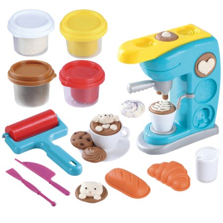 PLAYGO DOUGH kafijas automātu komplekts, 16 gab., 8449 