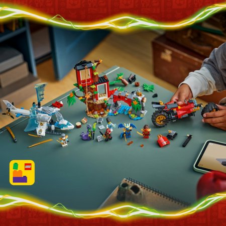 71857 LEGO® NINJAGO® Uzbrukums nindzju koka mājiņai 