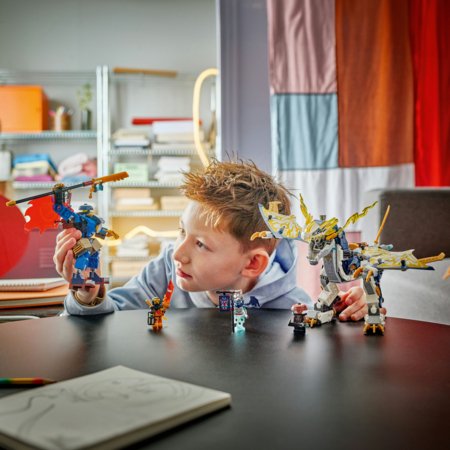71843 LEGO® NINJAGO® Rogue robots pūķa mugurā 
