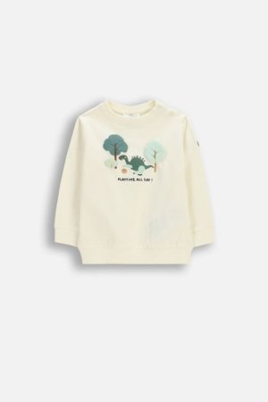 COCCODRILLO džemperis, smilšu krāsa, WC6143101HBN-003-068, 68 izmērs 