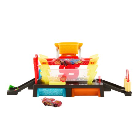 CARS krāsu mainošs rotaļu komplekts ar Zibens Makvīnu, JBM70 