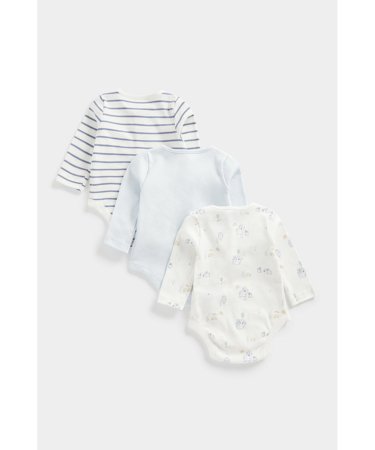 MOTHERCARE bodijs ar garām piedurknēm, 3 gab., CB279 608148