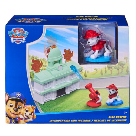 PAW PATROL mini rotaļu komplekts Chase Adventure Tower / Marshall Fire Rescue, sortiments., 6075209 