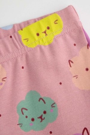 COCCODRILLO legingi DREAM DIARIES GIRL NEWBORN, rozā, WC5122103DGN-007-086, 86 cm 