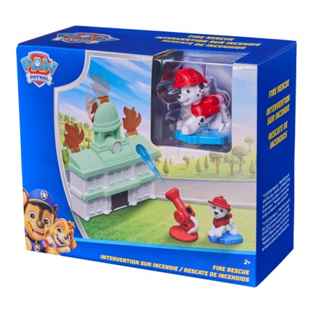 PAW PATROL mini rotaļu komplekts Chase Adventure Tower / Marshall Fire Rescue, sortiments., 6075209 