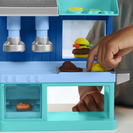 PLAY DOH playset-restaurant Busy Chefs, F81075L0 