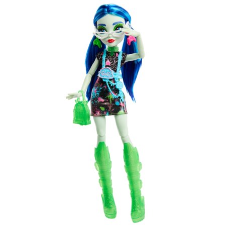MONSTER HIGH SKULLTIMATES Spocīgie noslēpumi neona sērija Gūlija, HNF81 