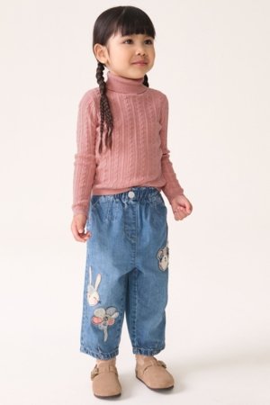 NEXT t-krekls ar garām piedurknēm un augsto apkakli, Q87912 104-110 