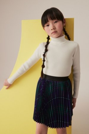 NEXT t-krekls ar garām piedurknēm un augsto apkakli (jeigu plonas), Q87996 122 