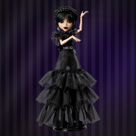 MONSTER HIGH X WEDNESDAY Rave'n Dress Wednesday lelle, HXJ03 