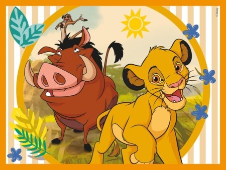 CLEMENTONI puzle Disney Classics, 12 kubi, 41196 