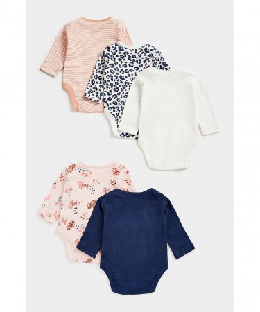 MOTHERCARE bodijs ar garām piedurknēm, 5 gab., CB354 595221