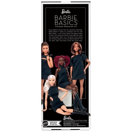 BARBIE Basics lelle ar gaišiem matiem, JBH71 
